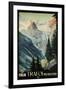 Trafoi Passo Dello Stelvio-null-Framed Giclee Print