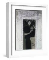 Tragedy, 1897-Gustav Klimt-Framed Giclee Print