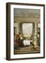 Tragedy of Antony and Cleopatra, Banquet, 1746-Giovanni Battista Tiepolo-Framed Giclee Print