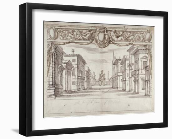 Tragic Scene-Inigo Jones-Framed Giclee Print