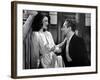 Tragique rendez vous WHISTLE STOP by LeonideMoguy with Ava Gardner and George Raft, 1945 (b/w photo-null-Framed Photo