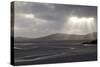 Traigh Losgaintir Beach and Estuary in Evening Light, North Harris, Scotland, UK, May-Peter Cairns-Stretched Canvas