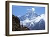 Trail Between Namche Bazaar and Everest View Hotel-Peter Barritt-Framed Photographic Print