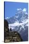 Trail Between Namche Bazaar and Everest View Hotel-Peter Barritt-Stretched Canvas