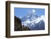 Trail Between Namche Bazaar and Everest View Hotel-Peter Barritt-Framed Photographic Print