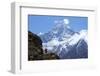 Trail Between Namche Bazaar and Everest View Hotel-Peter Barritt-Framed Photographic Print