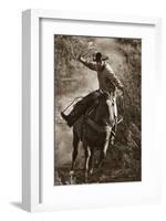 Trail Boss-Barry Hart-Framed Giclee Print