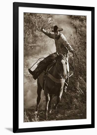 Trail Boss-Barry Hart-Framed Giclee Print