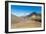 Trail hikers and Mount Ngauruhoe, Tongariro Nat'l Park, UNESCO World Heritage, New Zealand-Logan Brown-Framed Photographic Print