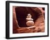 Trail Marker, Rock Cairn-Elisa Cicinelli-Framed Photographic Print