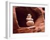 Trail Marker, Rock Cairn-Elisa Cicinelli-Framed Photographic Print