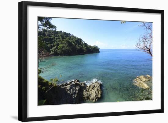 Trail on the Coast in the Manuel Antonio National Park.-Stefano Amantini-Framed Photographic Print