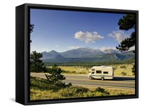 Trail Ridge Road, Rocky Mountain National Park, Estes Park, Colorado, USA-Michele Falzone-Framed Stretched Canvas