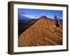 Trail Run Snow Canyon Near St. George, Utah, USA-Chuck Haney-Framed Photographic Print