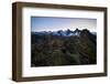 Trail Running in the North Cascades, Washington-Steven Gnam-Framed Photographic Print