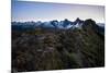 Trail Running in the North Cascades, Washington-Steven Gnam-Mounted Photographic Print