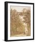 Trail through a forest, c.1638-42-Cornelis Vroom-Framed Giclee Print