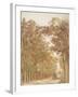 Trail through a forest, c.1638-42-Cornelis Vroom-Framed Giclee Print