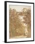 Trail through a forest, c.1638-42-Cornelis Vroom-Framed Giclee Print