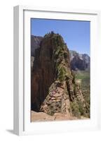 Trail to Angels Landing, Zion National Park, Utah, United States of America, North America-Gary Cook-Framed Photographic Print