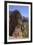 Trail to Angels Landing, Zion National Park, Utah, United States of America, North America-Gary Cook-Framed Photographic Print