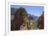 Trail to Angels Landing, Zion National Park, Utah, United States of America, North America-Gary-Framed Photographic Print