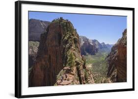 Trail to Angels Landing, Zion National Park, Utah, United States of America, North America-Gary-Framed Photographic Print