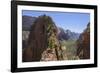 Trail to Angels Landing, Zion National Park, Utah, United States of America, North America-Gary-Framed Photographic Print