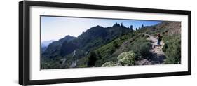 Trail to Roque Nublo, Gran Canaria, Canary Islands, Spain, Europe-Kim Hart-Framed Photographic Print