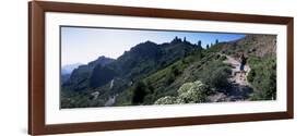 Trail to Roque Nublo, Gran Canaria, Canary Islands, Spain, Europe-Kim Hart-Framed Photographic Print