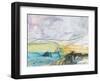 Trail to the Sea-Jan Weiss-Framed Art Print