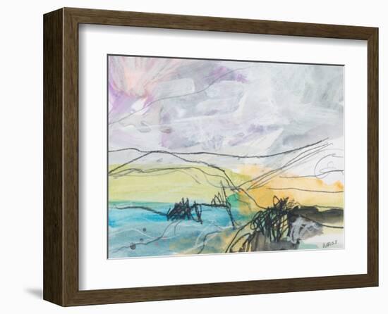 Trail to the Sea-Jan Weiss-Framed Art Print