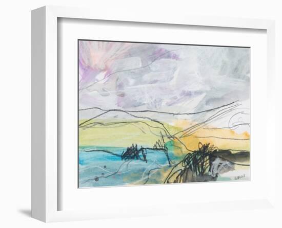 Trail to the Sea-Jan Weiss-Framed Art Print