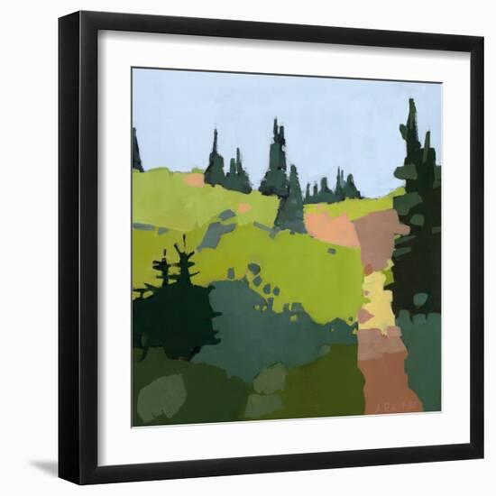 Trail to The Top-Anne Becker-Framed Art Print