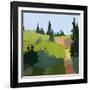 Trail to The Top-Anne Becker-Framed Art Print