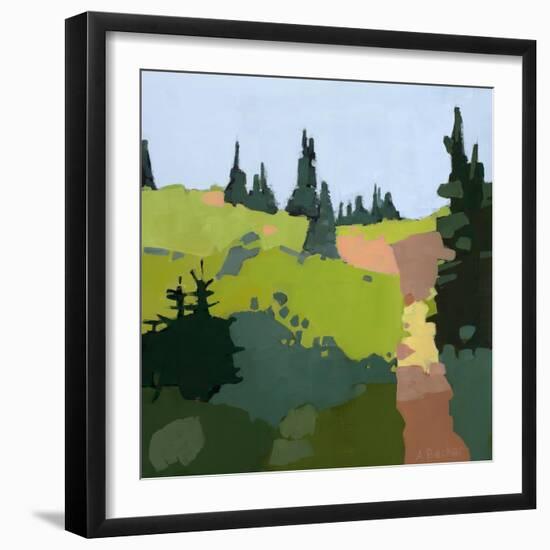 Trail to The Top-Anne Becker-Framed Art Print