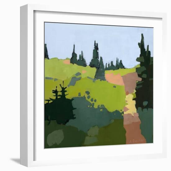 Trail to The Top-Anne Becker-Framed Art Print