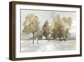 Trail Under the Trees-Allison Pearce-Framed Art Print