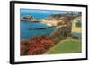 Trailer by the Sea-null-Framed Art Print