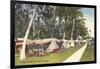 Trailer Campground, Florida-null-Framed Art Print