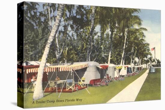 Trailer Campground, Florida-null-Stretched Canvas