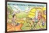 Trailer Cartoon-null-Framed Art Print