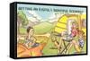 Trailer Cartoon-null-Framed Stretched Canvas