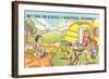 Trailer Cartoon-null-Framed Art Print