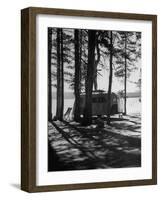 Trailer Park in Yellowstone National Park-Alfred Eisenstaedt-Framed Photographic Print