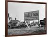 Trailer Park Sign-Marion Post Wolcott-Framed Photographic Print