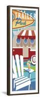 Trailer Park-Larry Hunter-Framed Giclee Print