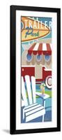 Trailer Park-Larry Hunter-Framed Giclee Print