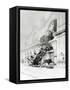 Train Accident at the Gare Montparnasse in Paris on 22nd October 1895-null-Framed Stretched Canvas