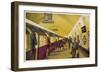 Train Arrives at Wood Green Station London-William Mcdowell-Framed Art Print